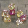 CiaraQ DND Polyhedral Dice Set with Dice Bag for Dungeons