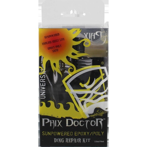 Phix Doctor 2.5 oz SunPowered Epoxy/Poly Universal Surfboard Ding Repair