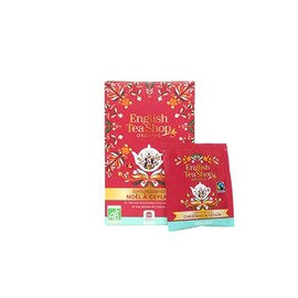 English Tea Shop Organic Fairtrade Christmas in Ceylon - 20 Tea Bag Sachets
