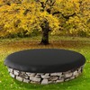 TUSAUW Firepit Covers Round for Outdoor Built in Fire Pit