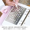 PAVIKE Template Ruler, Metal, Multi-functional Ruler, 3 Pieces, Drafting Ruler