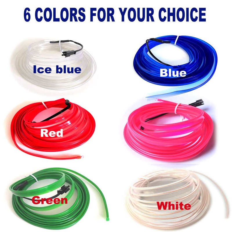 Balabaxer 5M USB 5V Side Width 6mm Neon Light with