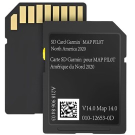 Latest Navigation Memory Card A2189068403 Compatible with Mercedes Garm./Pilot,GLA/GLC/CLA/AMG/A/B/C/E-Class,Version 14.0 (MAP 14.0) Only fit for The Audio 20 (Code 522) NTG,Can/Mex/USA Maps