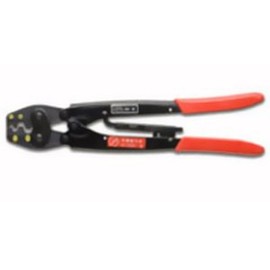 NICHIFU TERMINAL INDUSTRIAL Crimping Tool, Handle Color: Red NH- 9 Atchakukoug