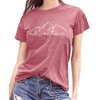 Mountain Climbing Shirts Women Hiking Adventure Tee Tops Funny Workout