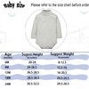 CuteOn Baby Boys Girls Solid Color Basic Turtleneck Cotton Bodysuit