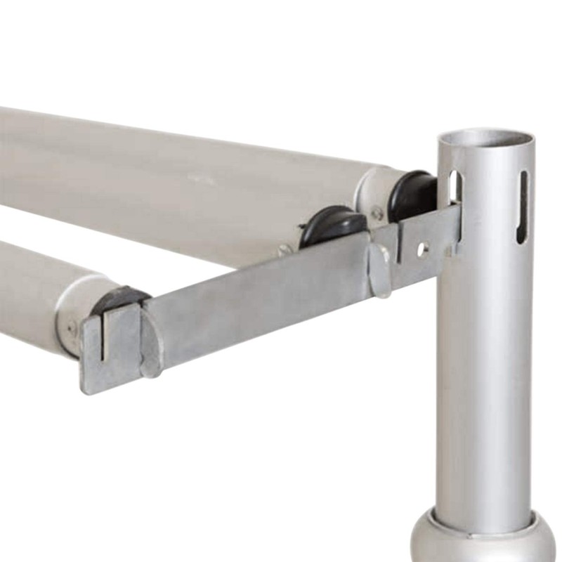 Crossbar Valance Hanger, for Pipe and Drape (9" Hanger, 2