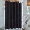 Biscaynebay Fabric Extra Wide Shower Curtain Liners 96" Width by