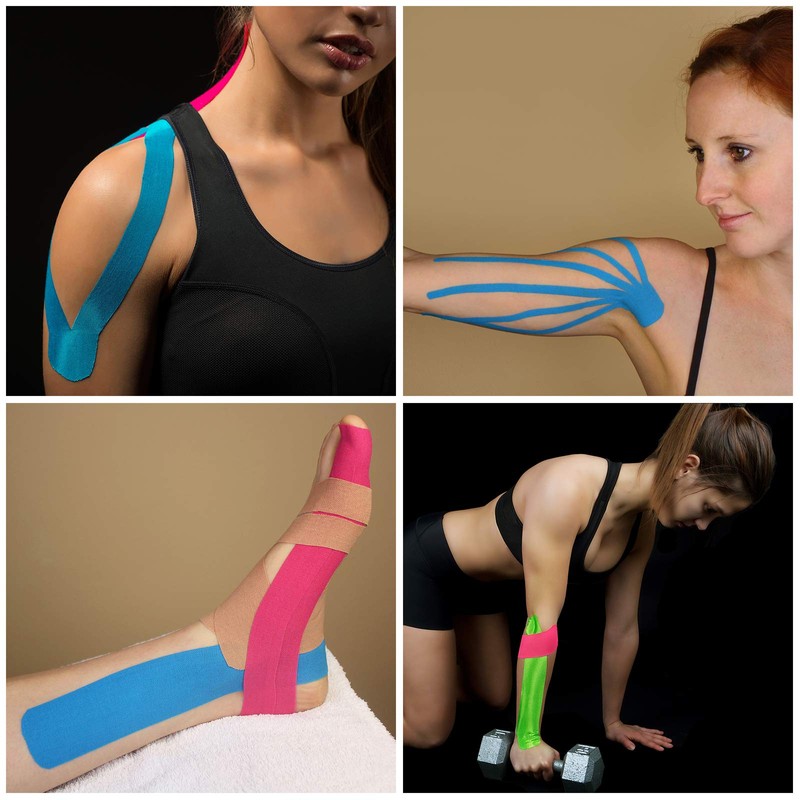 BB Sport 6 Rolls Kinesiology Tape 5 m x 5
