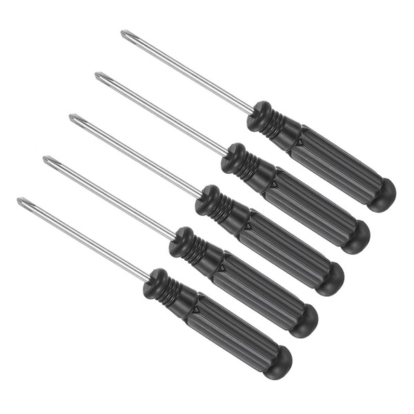 CoCud Mini Phillips Screwdrivers, Size 2.5mm, Length 94mm, Carbon Steel,
