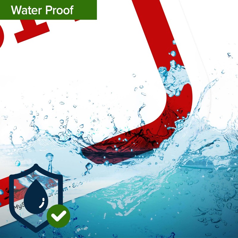 Hawaii No Trespassing Private Property Sign, 24x30 Inches, Rust Free