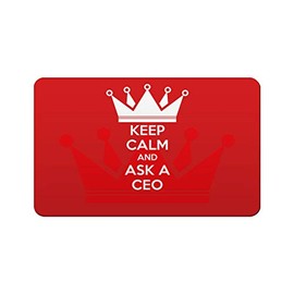 Makoroni - KEEP CALM AND ASK A CEO 2"x3" Novelty Humor Gift Refrigerator Magnet, DesK22