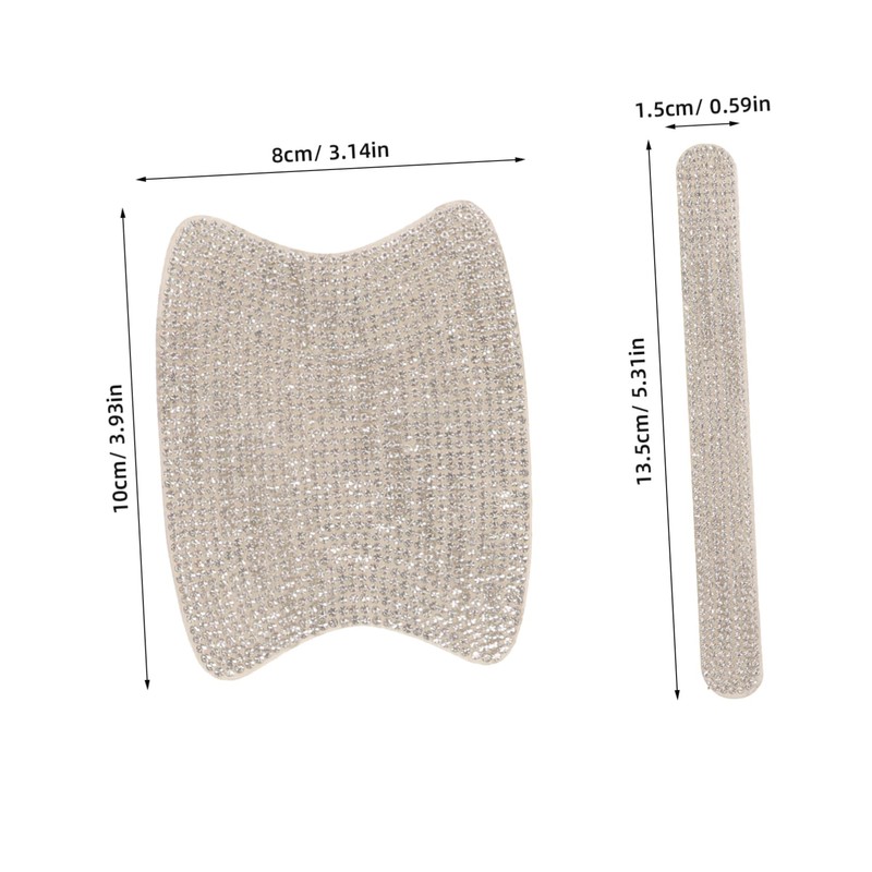 GRIRIW 1 Set Car Door Handle Film Door Guard Scratch