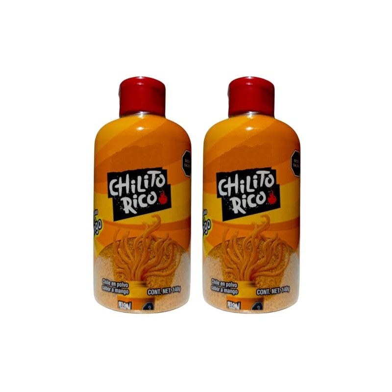 Paquete Chilito Rico Mango - Chile en polvo sabor mango
