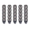 KOKOPROS Kokanee Salmon Dimple Jet Dodger Blanks - 25 Pack