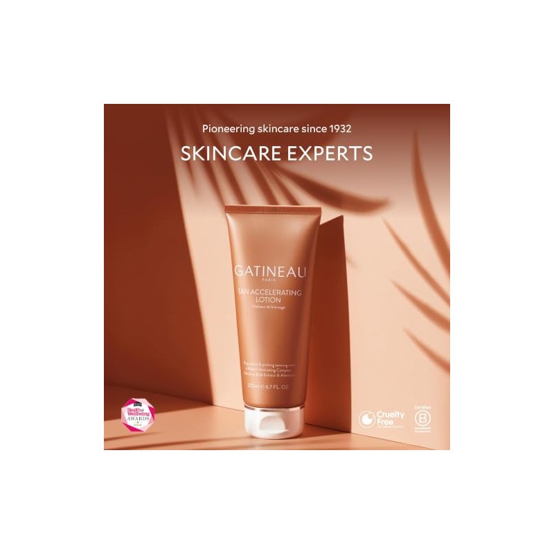GATINEAU Tan Accelerating Lotion 200ml | Hydrating tanning booster for