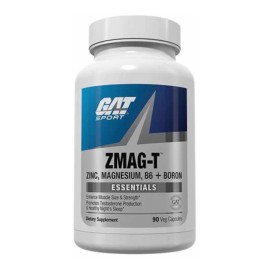 Vitaminas Zmag-t Gat Zinc Magnesio B6 Boron 90ct Sabor Sin sabor