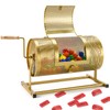 AugFir Raffle Drum, Heavy Duty Raffle Ticket Spinner Cage with