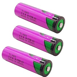 zoyfayl 3 Pcs TL-5903 SL-360 3.6V PLC Battery for Siemens S7-400 6ES7971-0BA00 CNC Machine TL5903 Battery 2400mAh (3 Pack)