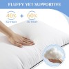 Jollyvogue Pillows King Size Set of 4 Cooling and Supportive