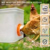 DSTANA DSTANA DIY Chicken Feeder No Waste 8 Ports Automatic