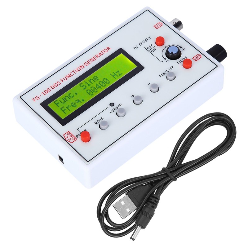 Signal Generator DC3.5-10V Function Generator FG-100 DDS Function Generator USB