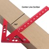 Center Finder, Center Gauge, 45° Scoya, Stop Ruler, Right Angle