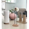 Roommate Wooden Base, Kitchen Paper Holder, Wooden Paper Stand, Kitchen