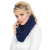 BASICO Infinity Scarf | Winter Crochet Knit Scarf in One