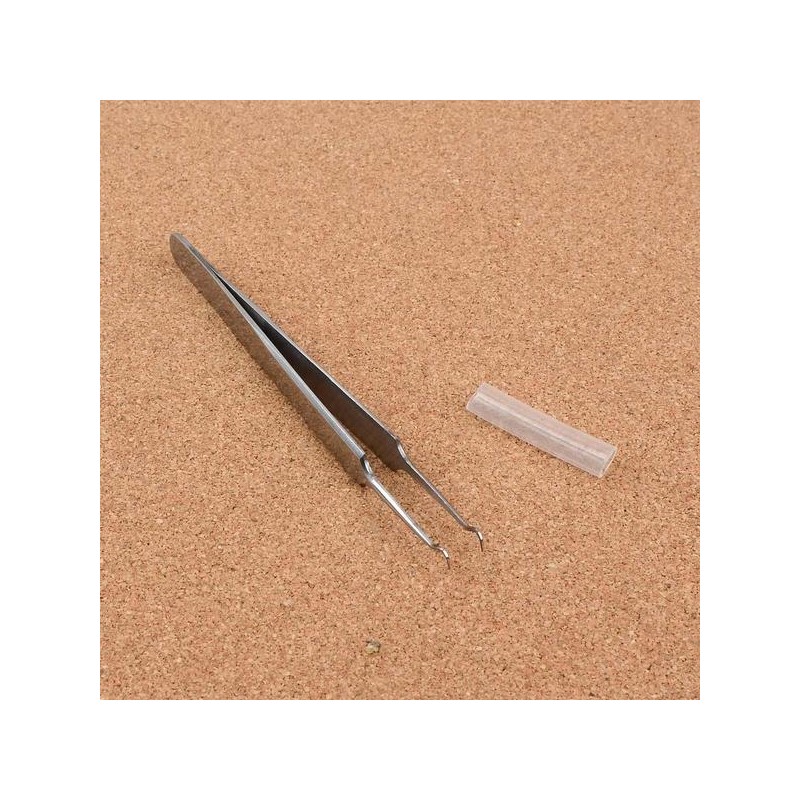 위생 핀셋 갈고리 모양 블랙헤드 피지 제거 Hygienic Tweezers Hook