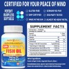NUVITAGARDEN Omega-3 Fish Oil Heart & Brain Health Dietary Supplement