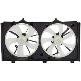 cciyu Radiator or Condenser Cooling Fan Fit for 2007-2011 For Toyota Camry