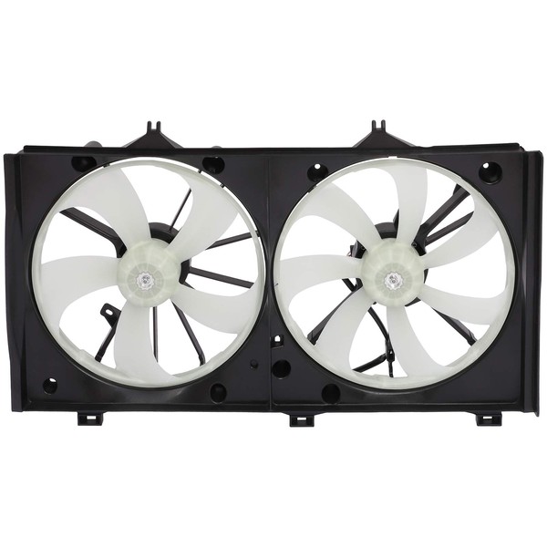 cciyu Radiator or Condenser Cooling Fan Fit for 2007-2011 For