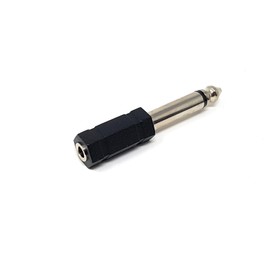 Maincore 3.5mm Stereo Socket to 6.35mm Mono Jack Plug/Adapter Converter/Extender/Extension Adaptor