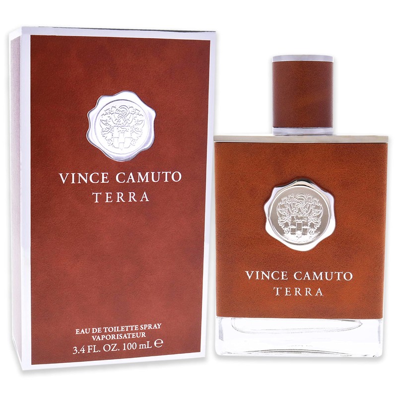 Vince Camuto Terra Eau de Toilette Spray for Men, 3.4