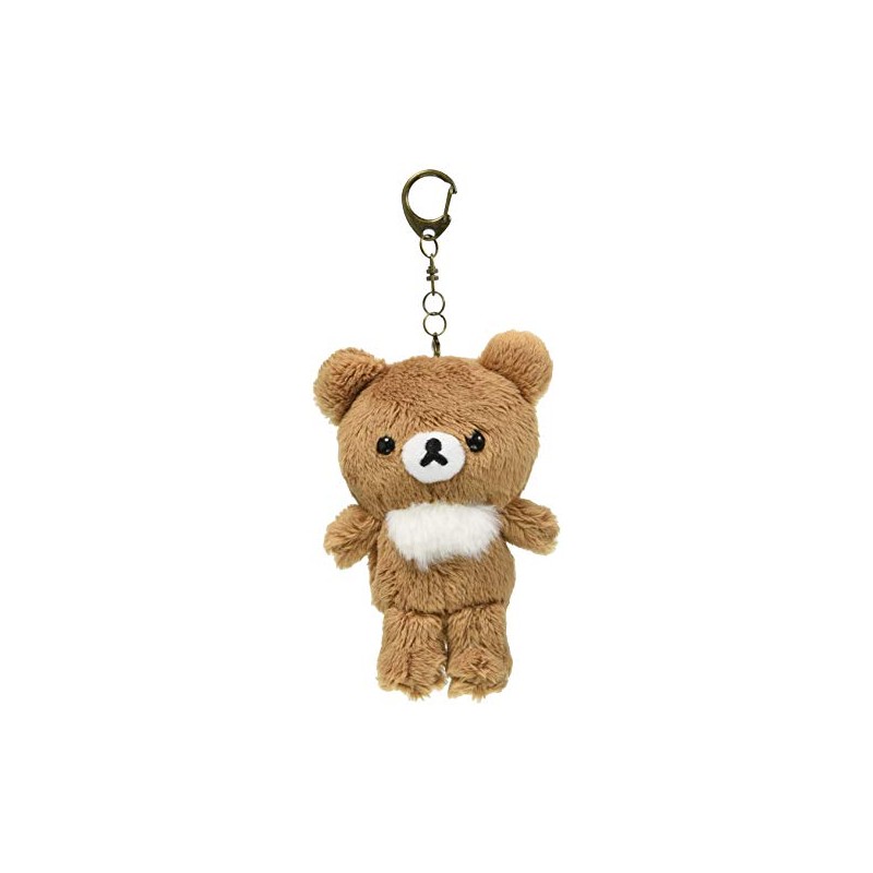 Rilakkuma MX15601 Anytime You Want To Go Plush Keychain Chai