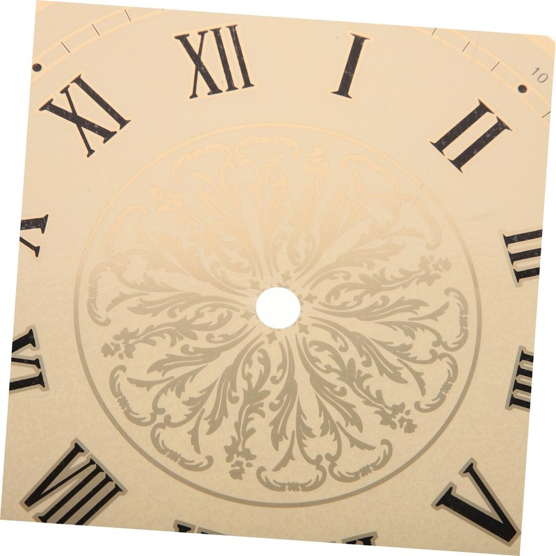 Tofficu 3pcs DIY Clock Dial Replacement for Wall Clock Sturdy