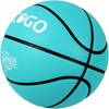 PECOGO Size 6 Weighted Training Basketball Blue(3lbs) - Heavy Indoor/Outdoor