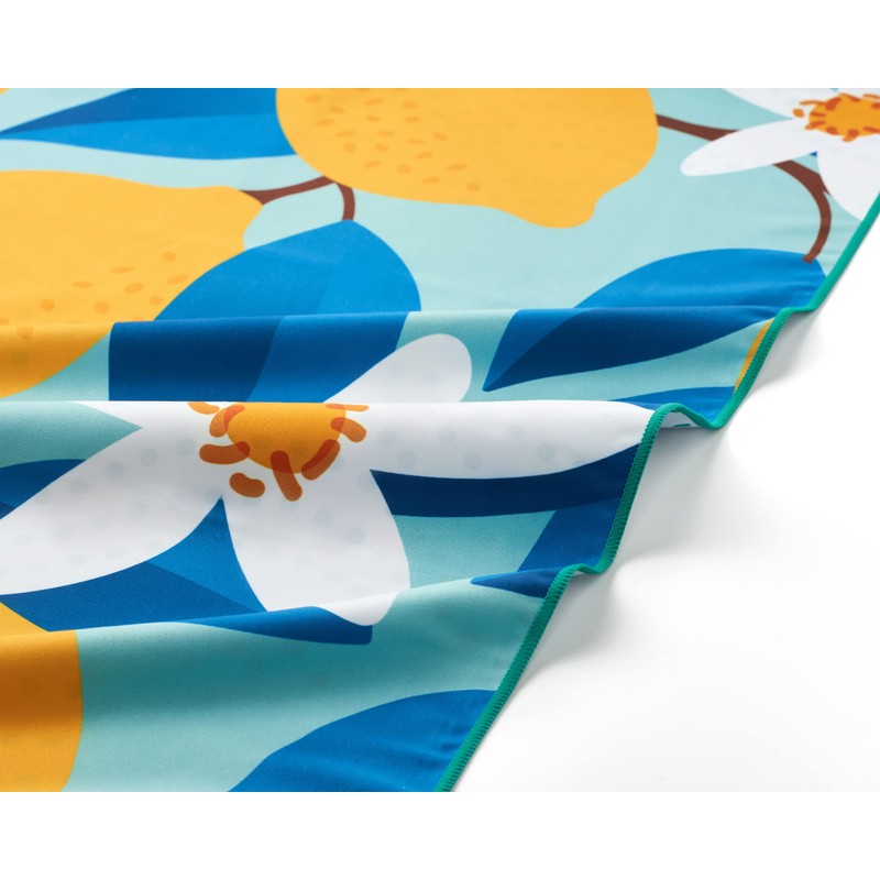 Fit-Flip XXL Beach Towel - Large Microfibre Bath Towel, Microfibre