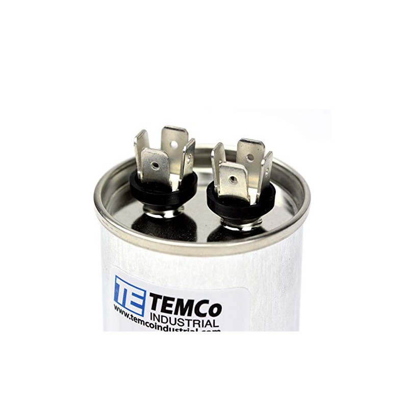 2 Pack TEMCo 20 uF Run Capacitor CBB65, 20 MFD,