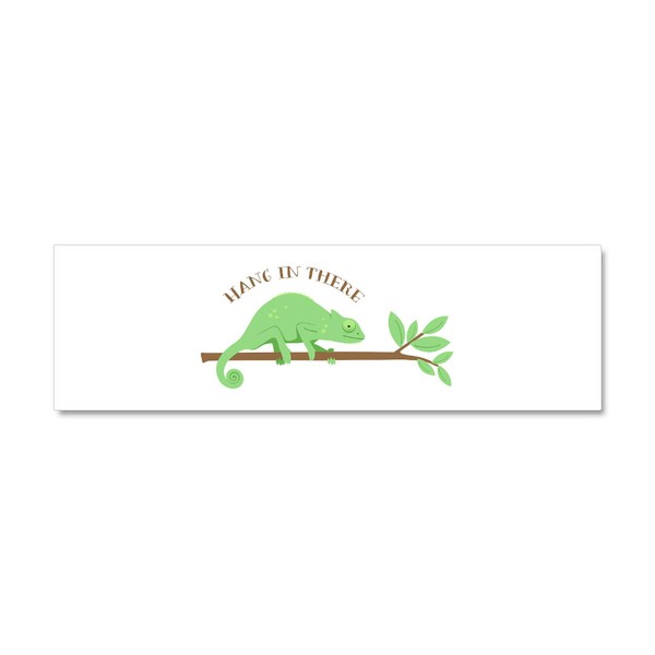 CafePress Chameleon Lizard Hang Car Magnet 10 X 3 10"