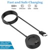 Threeeggs Compatible with Garmin Watch Charger Dock, USB Type-C Charging