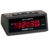 AcuRite 13002 Intelli-Time Digital Alarm Clock 5-inch