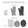 KitchenAid Asteroid Pot Holder 2-Pack Set, Pebbled Palm Green, 6.5"x10"