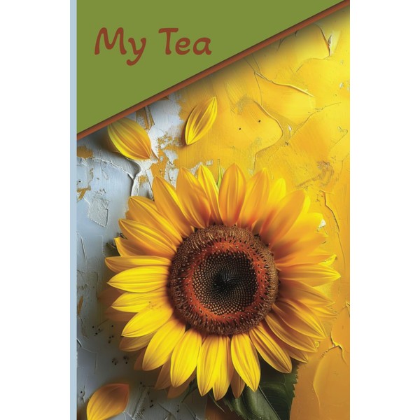 My Tea Notebook: Wide-ruled 100-page journal for women and teen