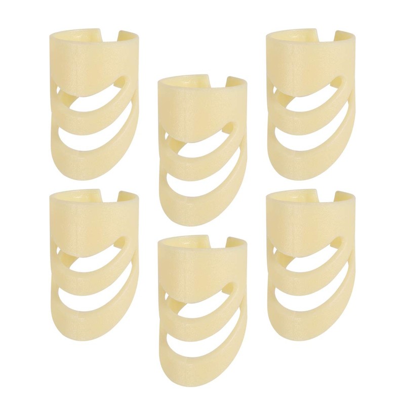 SUPVOX 6pcs Alaska Guitar Picks Adjustable Finger Picks Thumb Picks