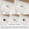 Liberty P30122-CHC-C, Crystal Clear Acrylic Drawer Knobs Cabinet Hardware, Cabinet