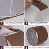 Lamp Shades Set of 2, Drum Lampshade for Table Lamps