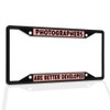 Fastasticdeals Metal Insert License Plate Frame Photographers are Better Developed