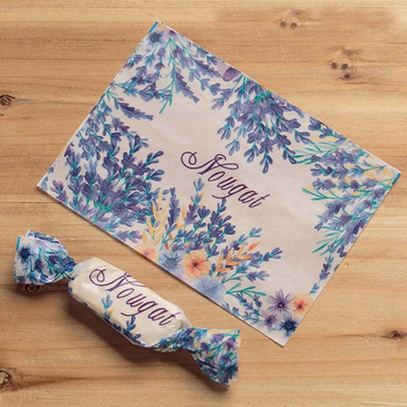 Candy Making Packaging Wrappers Nougat/Toffee Twisting Wax Papers Wedding Favors,